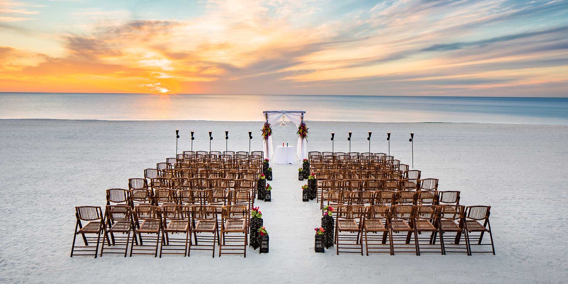 Marco Island Beach Weddings Hilton Marco Island